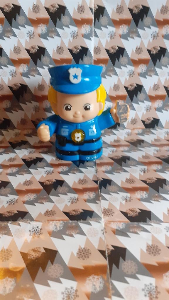 figurine interactive vteck olivier le policier sans moto, Enlèvement ou Envoi, Utilisé, 2 à 4 ans