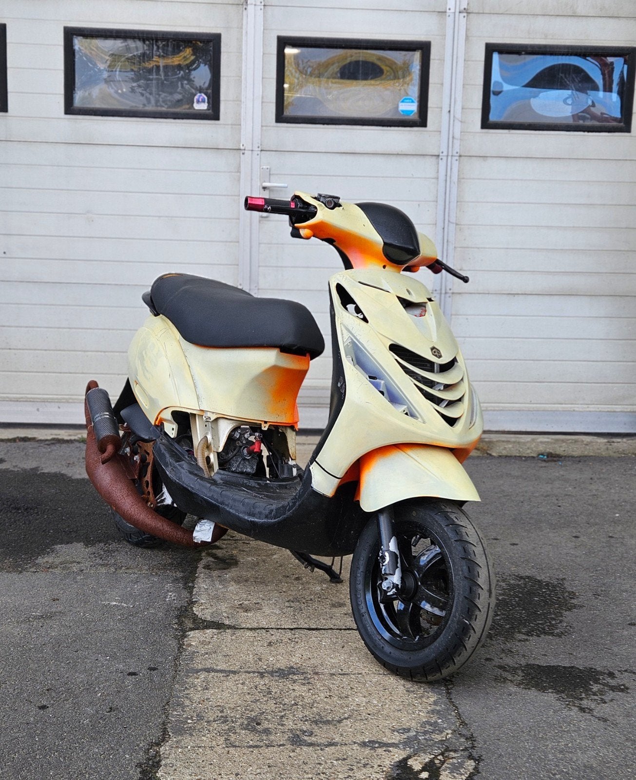 Piaggio Zip H2o (watergekoeld) 50cc 2 takt - Voor onderdelen, Ophalen, Gebruikt, Zip, Benzine