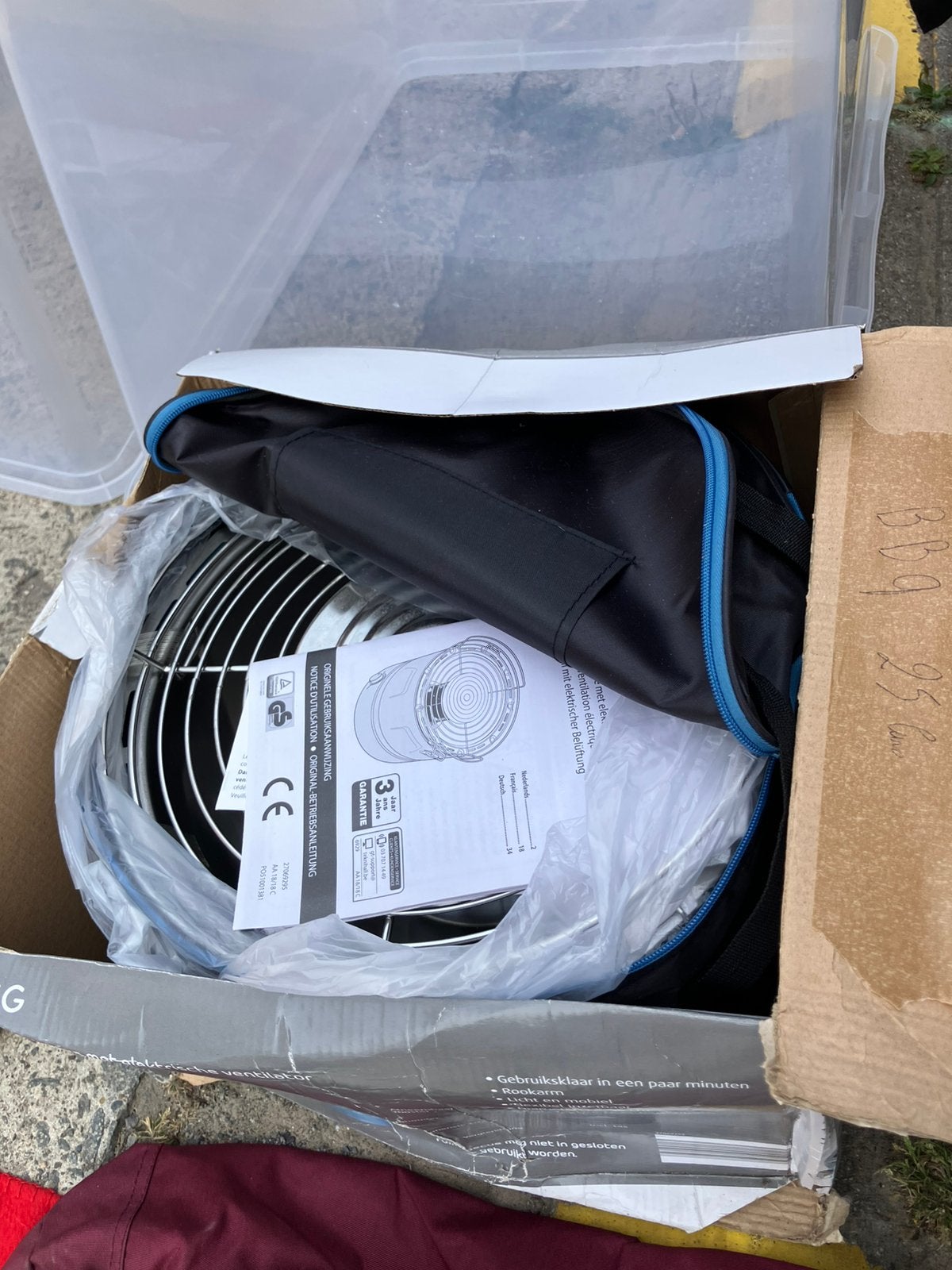 BBQ, Ophalen, Nieuw