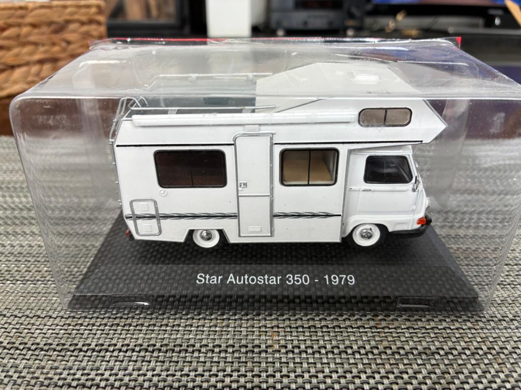camping car Renault estafette star 350 1/43 hachette, Hobby & Loisirs créatifs, Enlèvement, Neuf