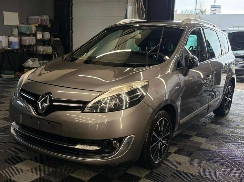 Renault Scenic BENZ. 130.000KM BJ.2013 7-ZITPL. 1ST EIGENAAR, Auto's, Monovolume, Gebruikt, Zwart, 4 cilinders