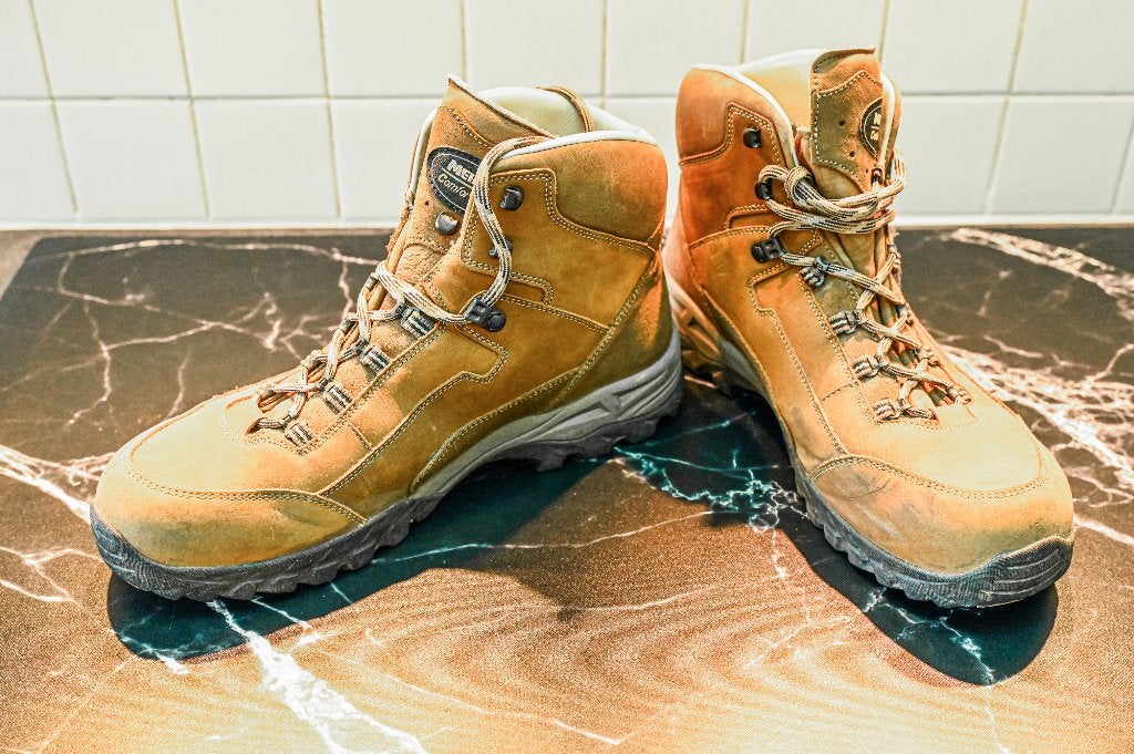 Hoge wandelschoenen Meindl, Chaussures de marche, Autres couleurs, Enlèvement, Porté