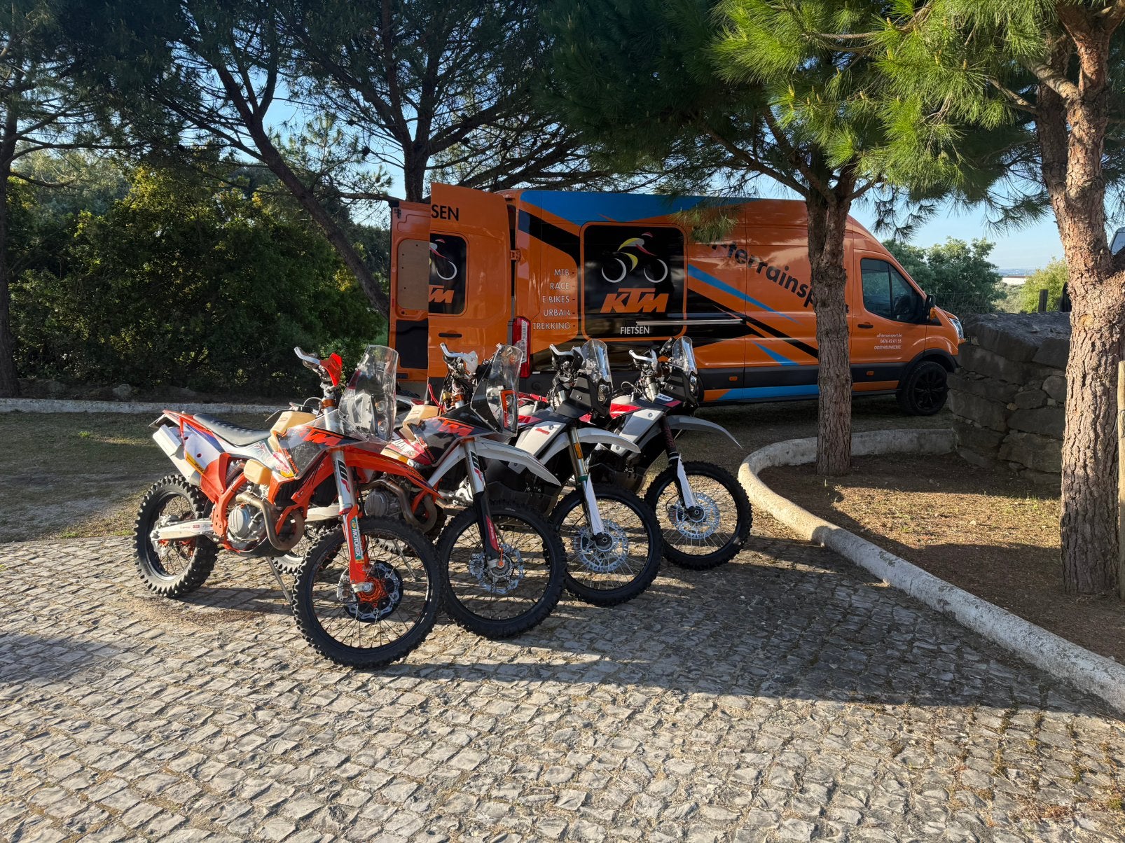 Pariis Dakar rally motorfiets Fantic 450, Motos, Entreprise, Enduro, 1 cylindre