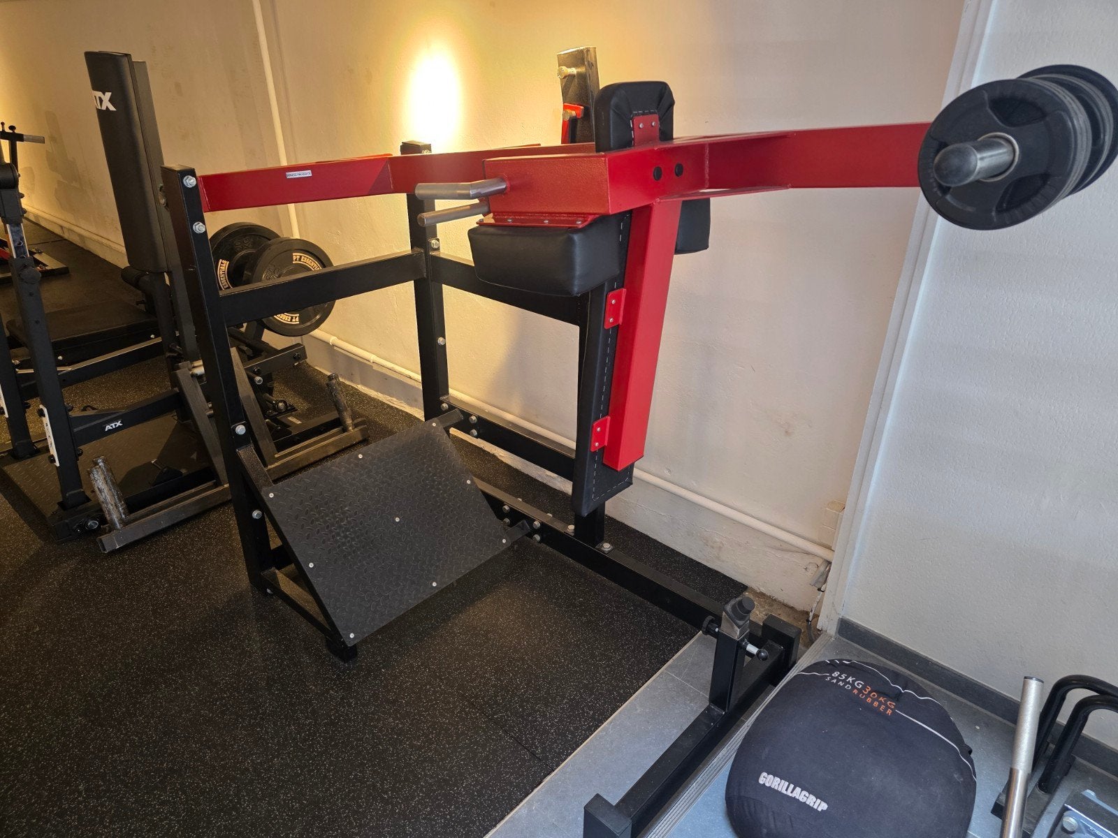 Professioneel fitness materiaal, Enlèvement