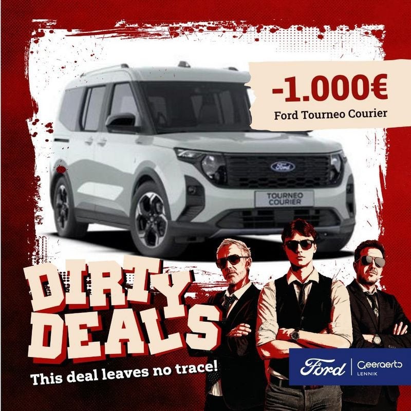 Ford Tourneo Courier, Autos, Neuf, Argent ou Gris, Achat, Entreprise