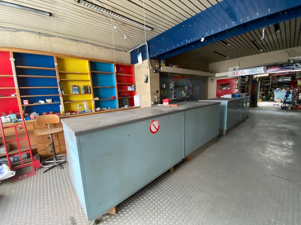 Comptoir de magasin +_10m, Enlèvement, Comme neuf