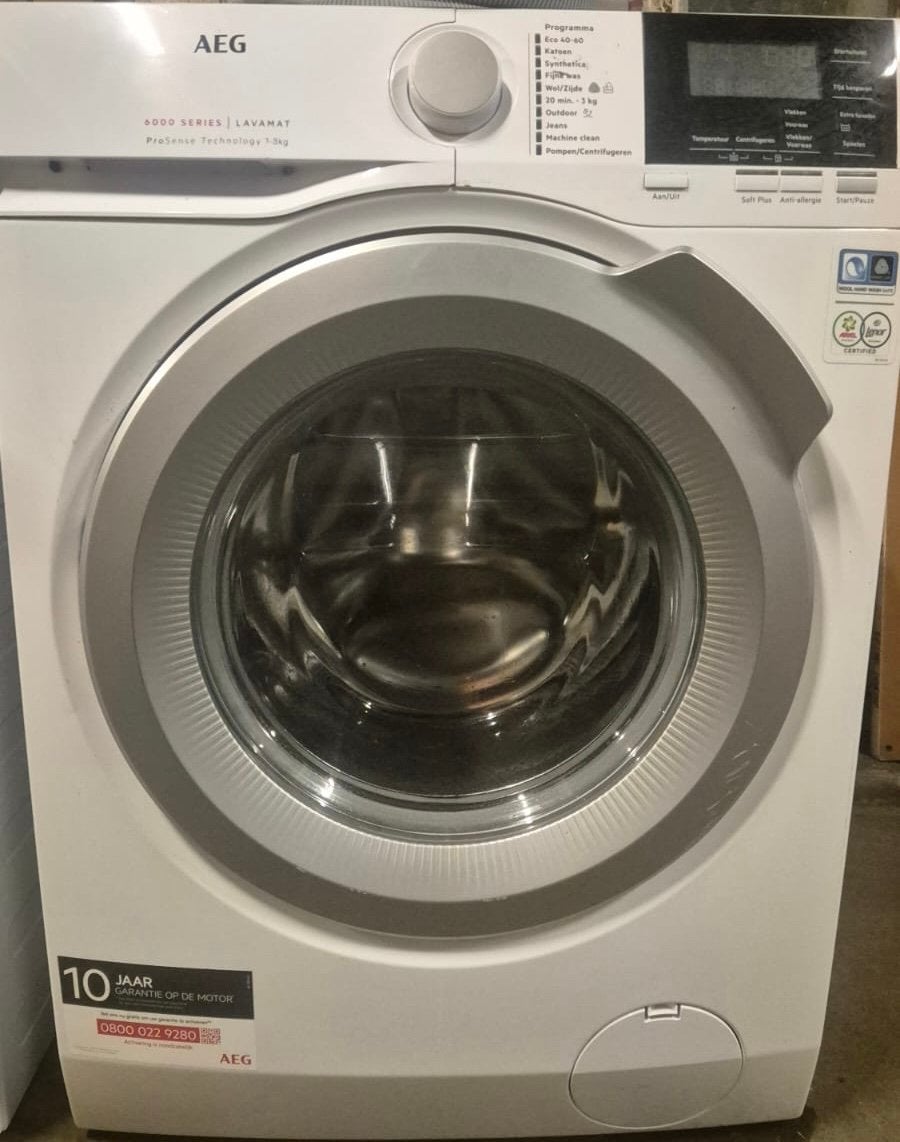Machine à laver Lavamat AEG série 6000 8 kg — ProSense, Electroménager, Enlèvement, Comme neuf