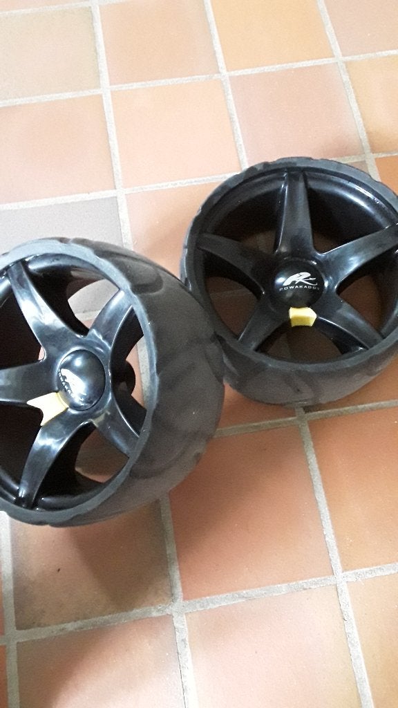 Powakaddy wielen, Sport en Fitness, Golf, Ophalen, Gebruikt, Overige typen, Overige merken