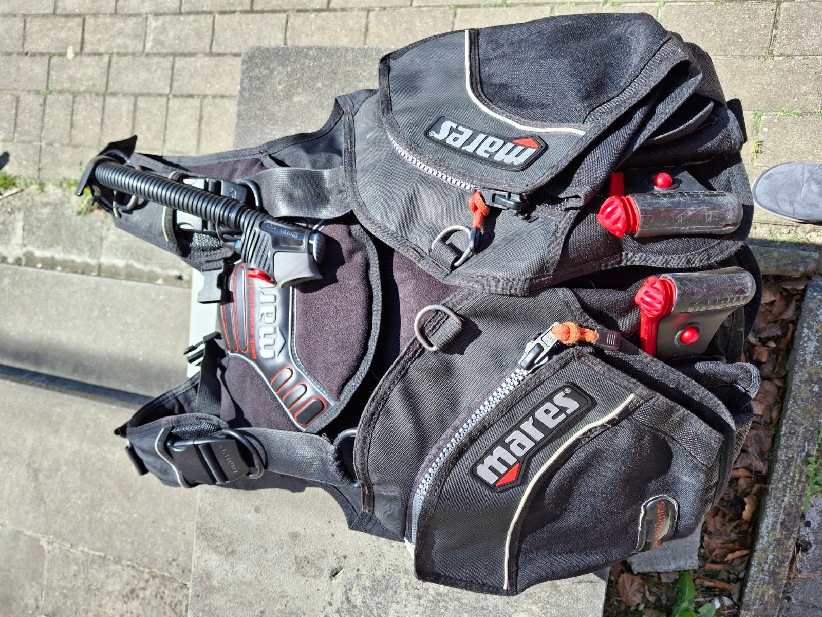 Gilet stabilisateur plongée, Sports nautiques & Bateaux, Plongée, Enlèvement, Utilisé, Gilet de stabilisation