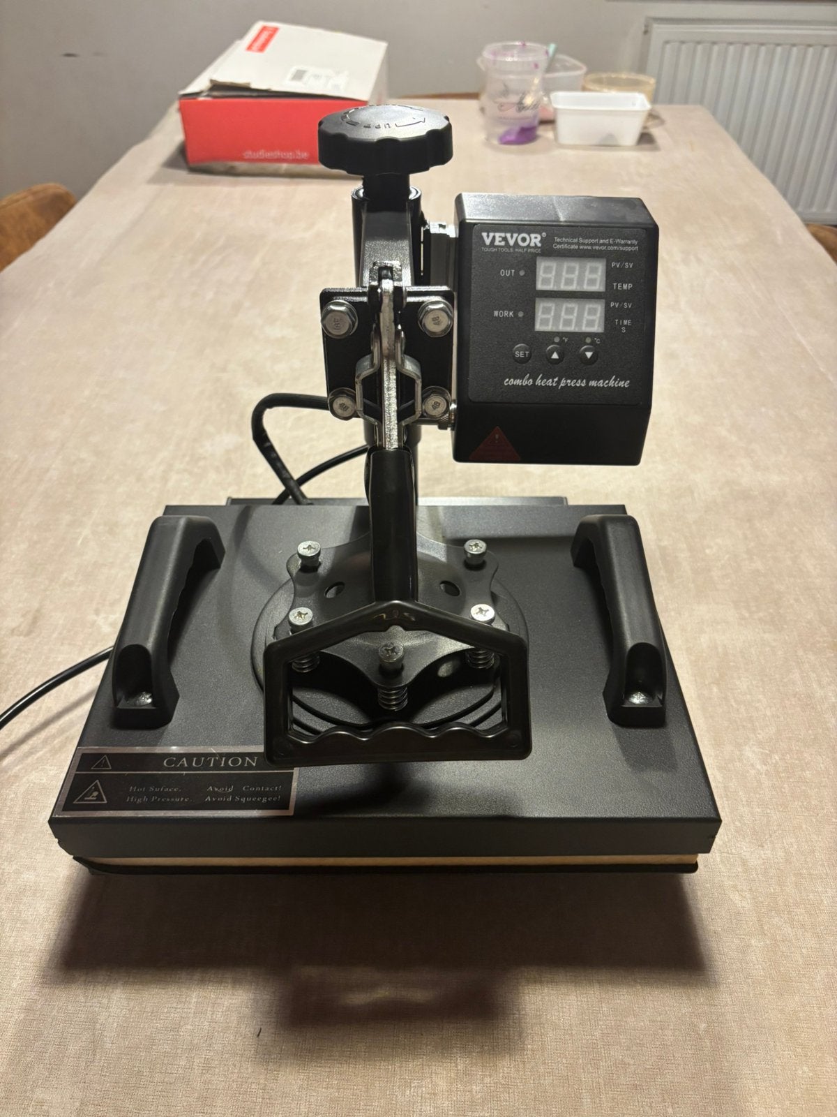 Vevor combo hittepers machine, Enlèvement, Comme neuf, Autres types