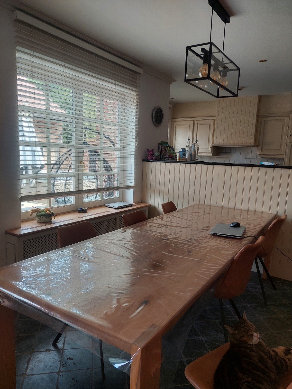 Eettafel, Ophalen