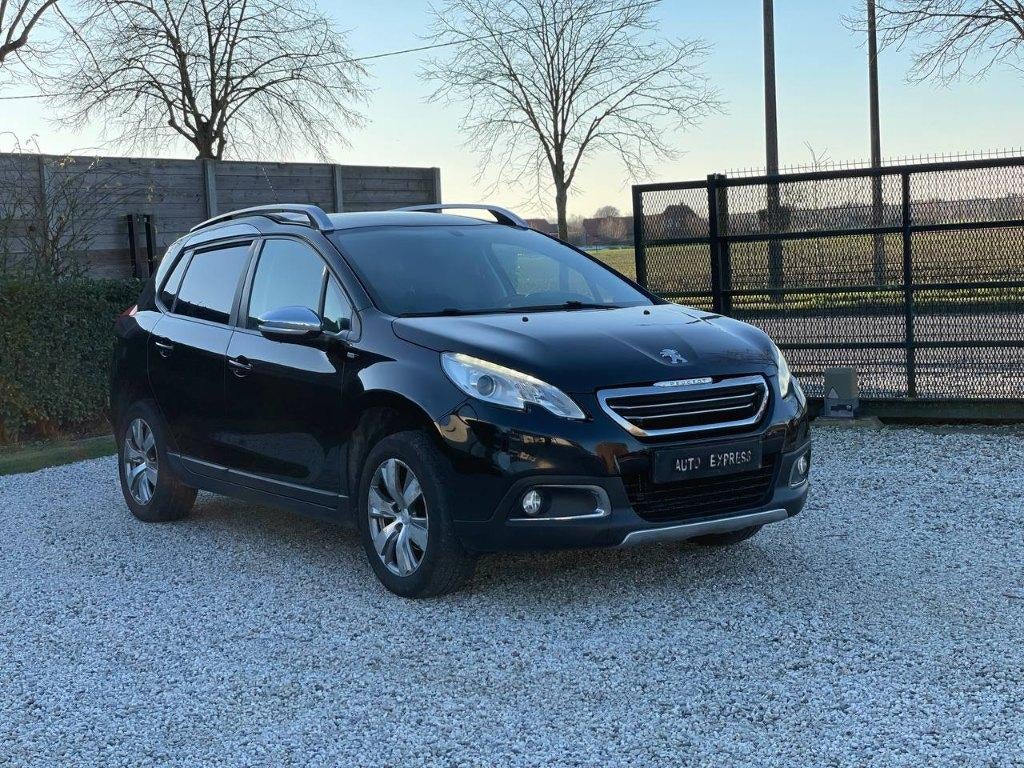 Peugeot 2008/1.2 Benzine/Clima/Navi/Cruise/Garantie/***, Auto's, 1199 cc, Zwart, Grijs, MyCar