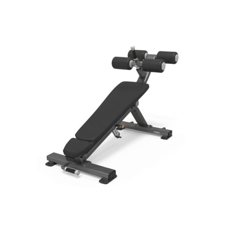 Gymfit – Abdominal bench – Luxury line plus – PEB106, Sports & Fitness, Équipement de fitness, Comme neuf, Autres types, Bras