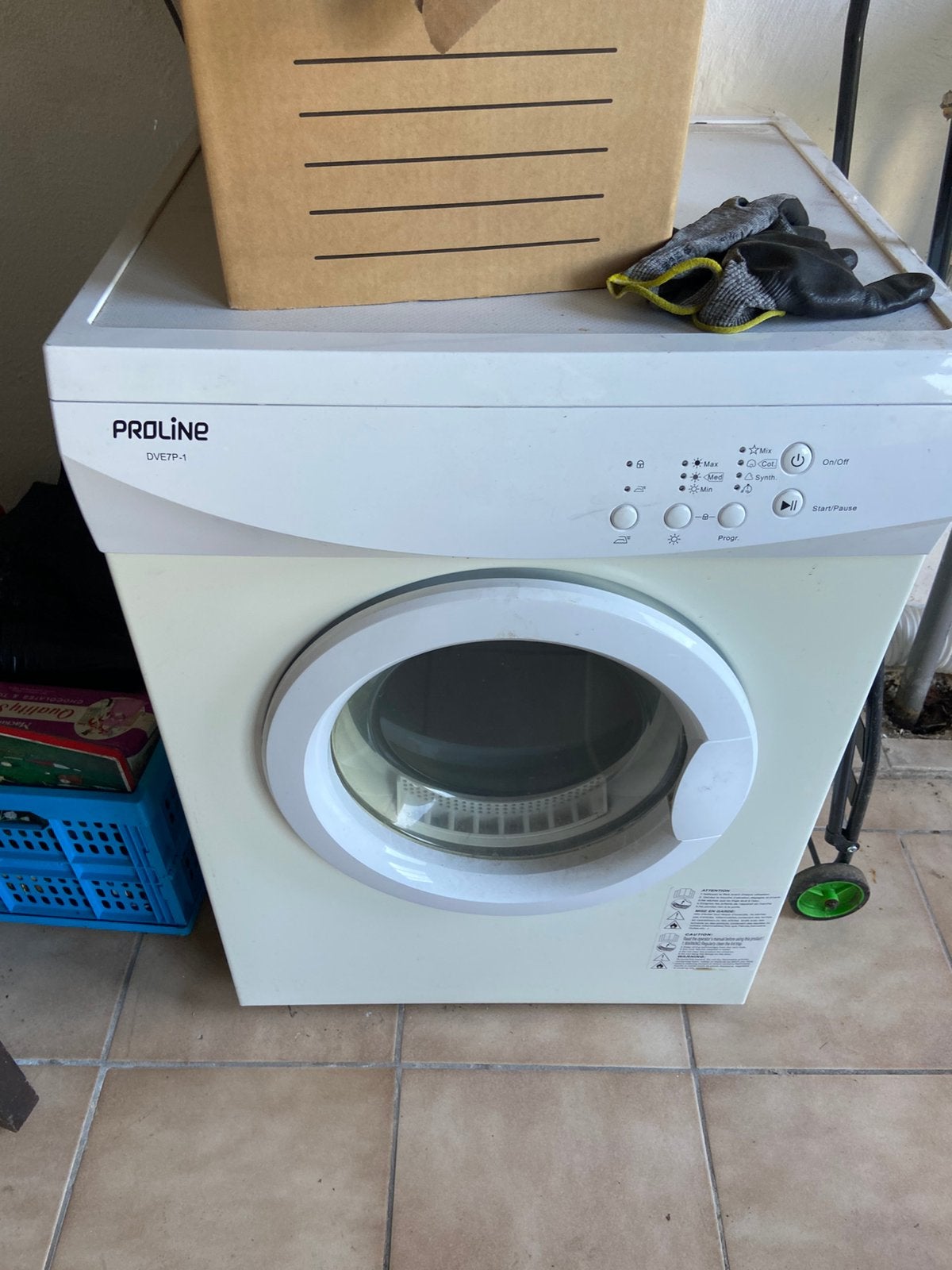 Wasmachine en droogkast Proline, Ophalen, Zo goed als nieuw