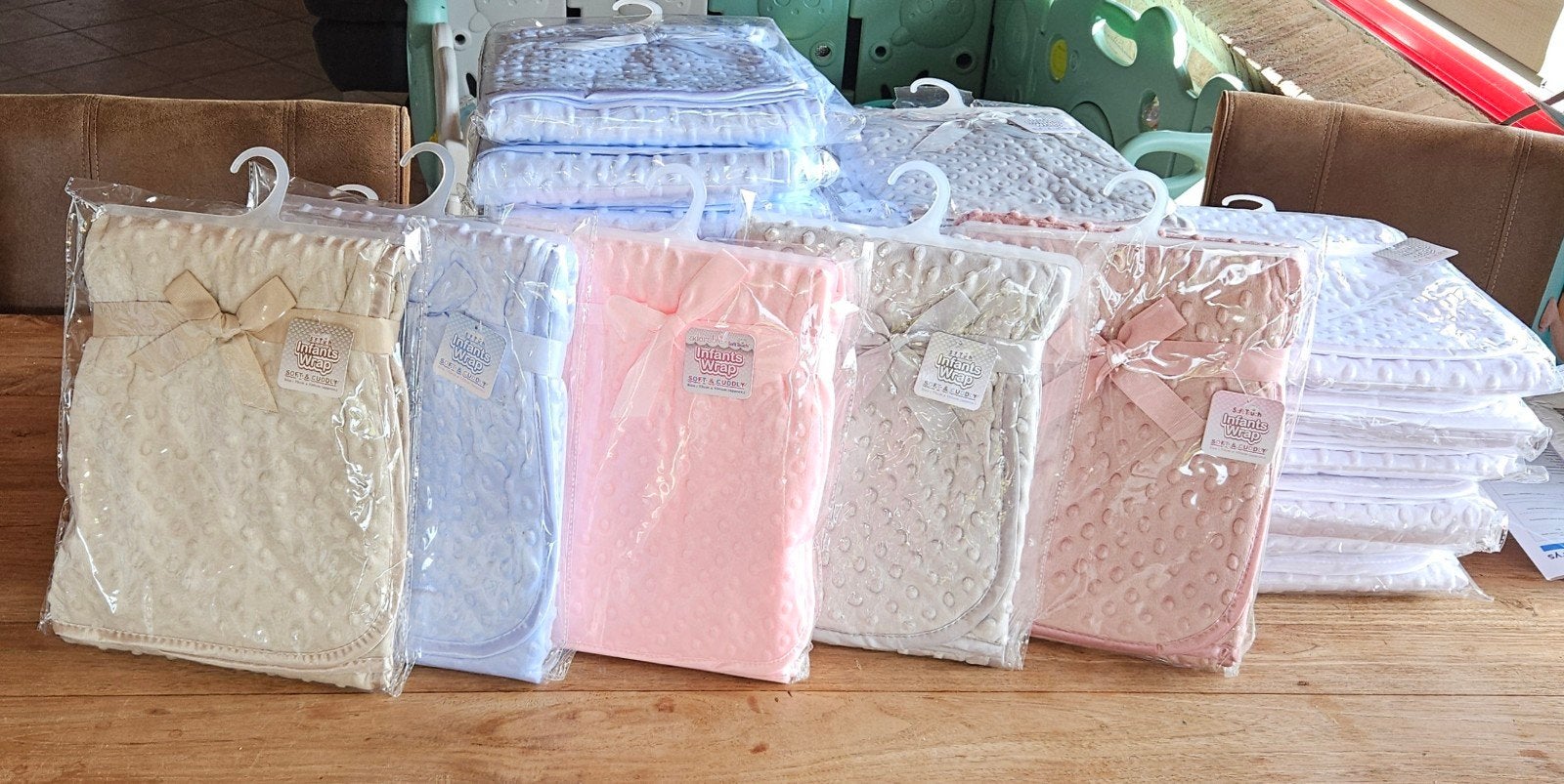 Babydekentjes te koop, Enlèvement, Bleu
