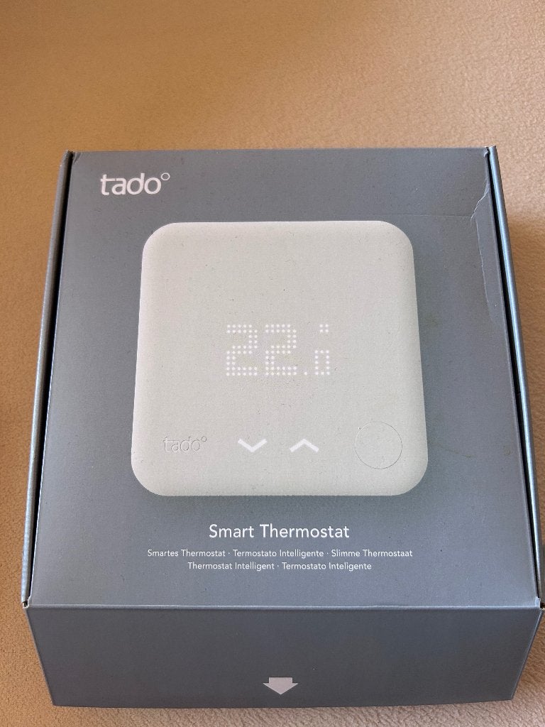 Tado slimme termostaat, Ophalen of Verzenden, Slimme thermostaat, Zo goed als nieuw