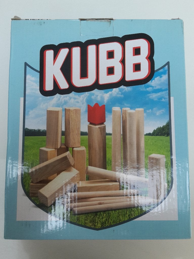 Nieuwe originele Kubb, iets kleinere versie, berkenhout, Ophalen, Nieuw