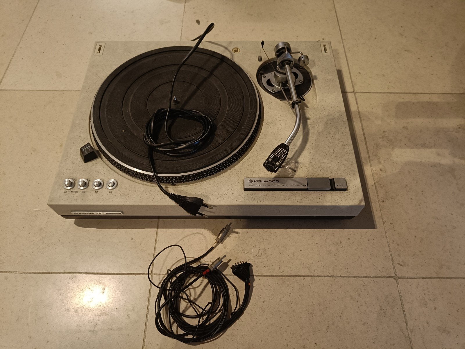 Kenwood KD-500, Audio, Tv en Foto, Ophalen of Verzenden, Gebruikt, Platenspeler, Overige merken