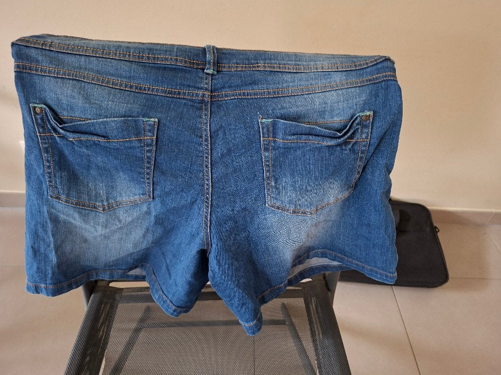 Jeans short, Ophalen, Blauw, Overige jeansmaten, Promod