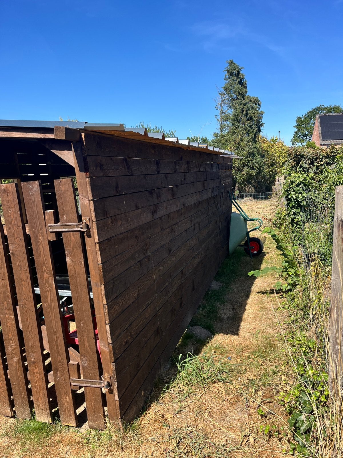Maison de jardin 6Mx1,80 m, Moins de 200 cm, Enlèvement, Abri de jardin, Bois