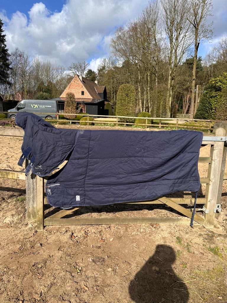 Onderdeken met hals greenfield, Dieren en Toebehoren, Paarden en Pony's | Dekens en Dekjes, Ophalen of Verzenden, Zo goed als nieuw