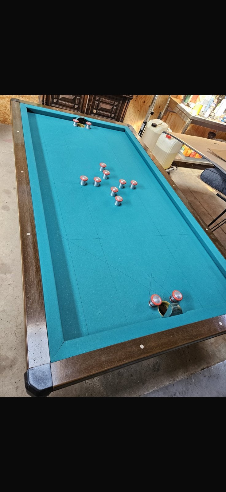 Biljart tafel, Ophalen, Zo goed als nieuw