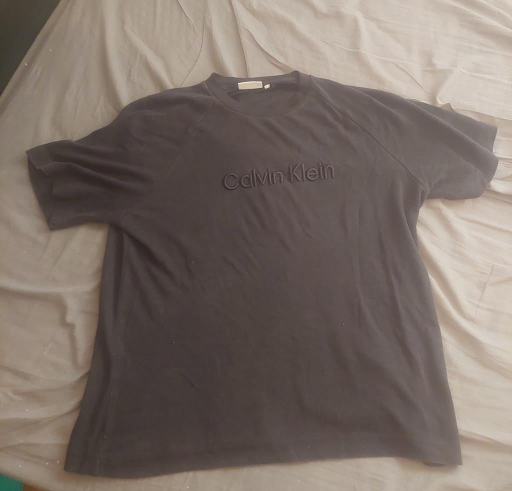 Chemise noire Calvin Klein, Calvin Klein, Taille 52/54 (L), Enlèvement, Porté