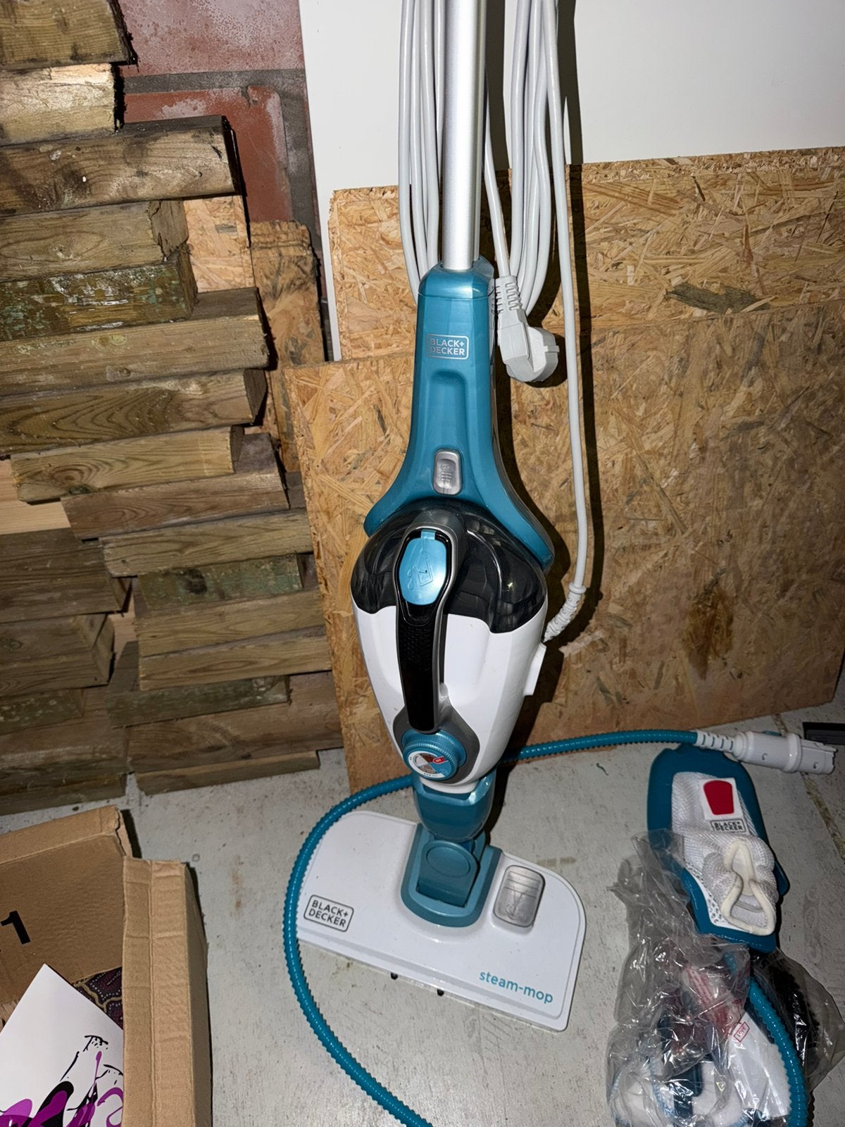 Stoomreiniger Black&Decker als nieuw, Ophalen, Zo goed als nieuw, Stoomreiniger