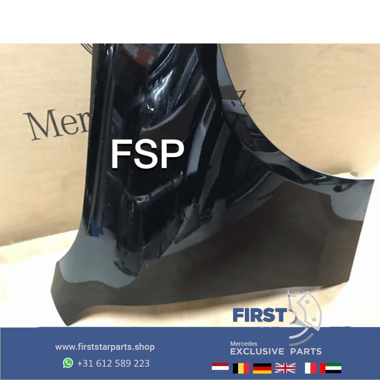 W238 C238 A238 ZIJSCHERM RECHTS Mercedes E Klasse COUPÉ CABR, Garde-boue, Droite, Utilisé, -