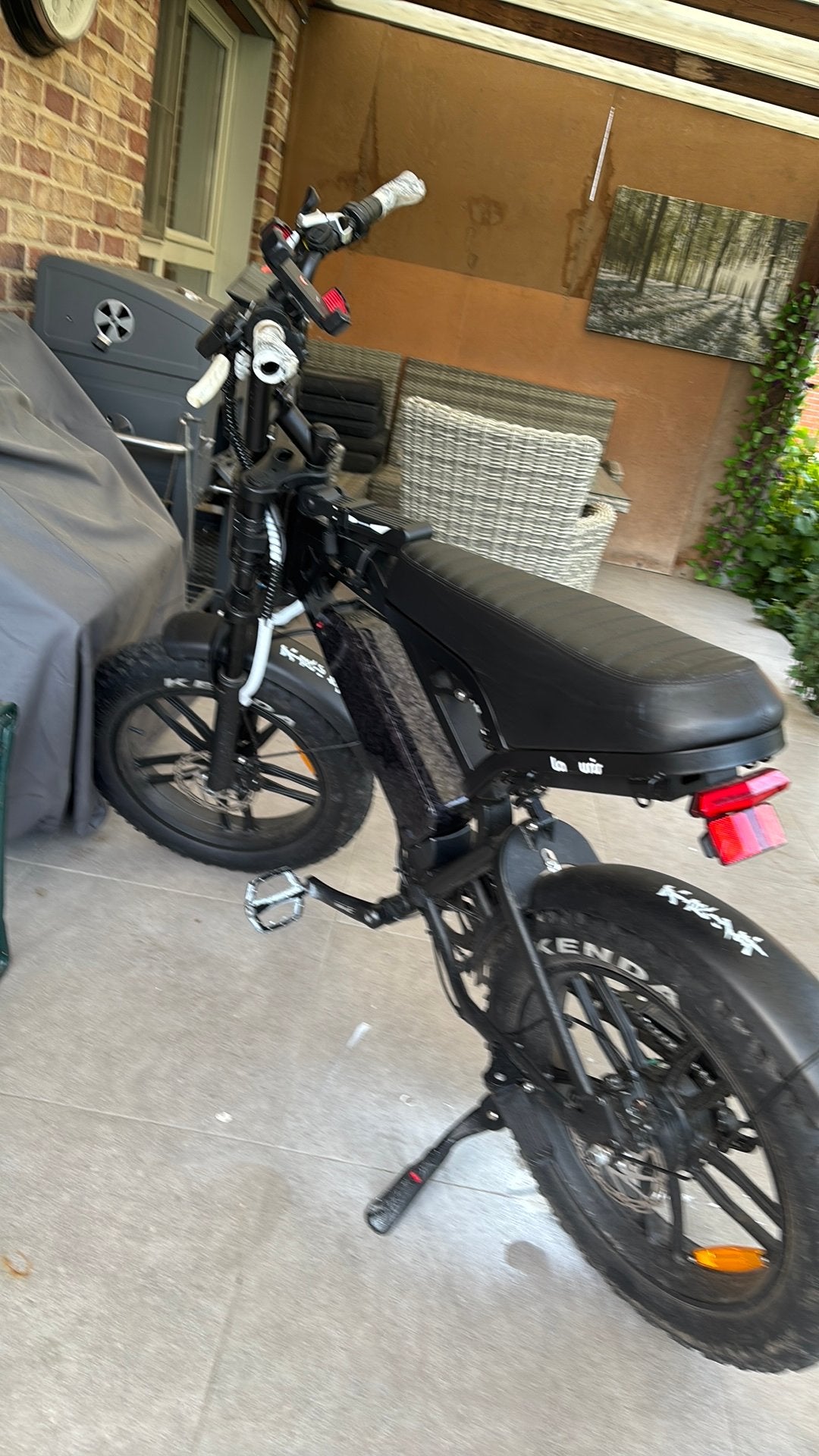 fatbike v20 pro zwart, Ophalen, Gebruikt