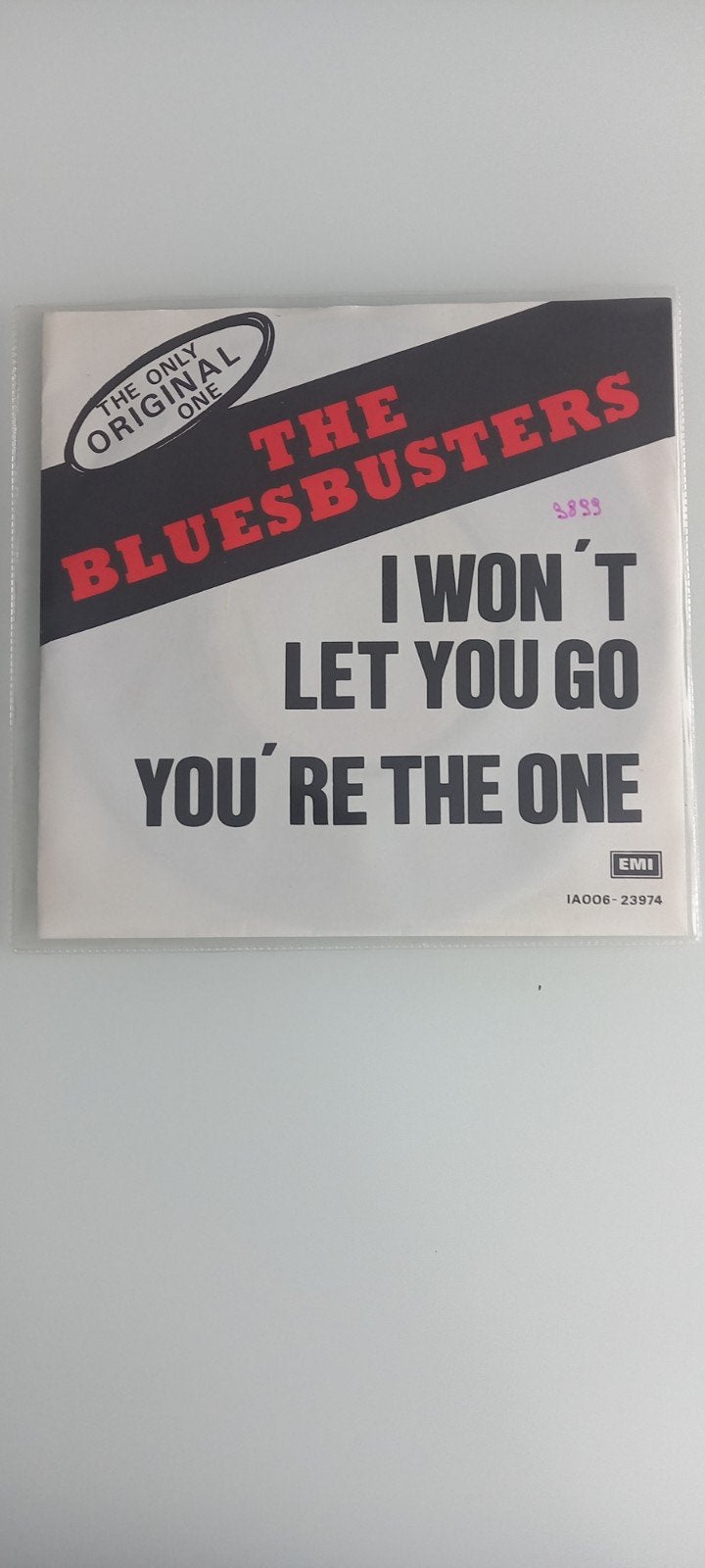 singel the bluesbusters  i wont let You go - you're the one, Ophalen, 7 inch