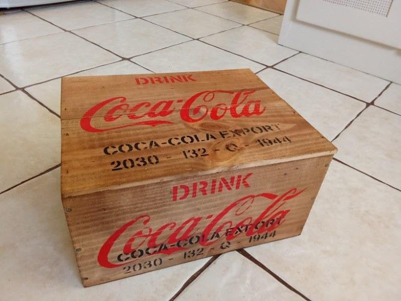 Caisse style US WW2 : COCA COLA, Enlèvement ou Envoi