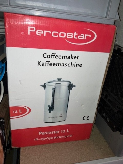 percolator 12l, Zakelijke goederen, Ophalen