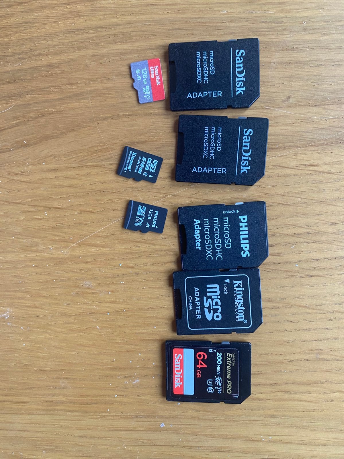 Lot de carte SD, TV, Hi-fi & Vidéo, Enlèvement ou Envoi, Comme neuf, SD
