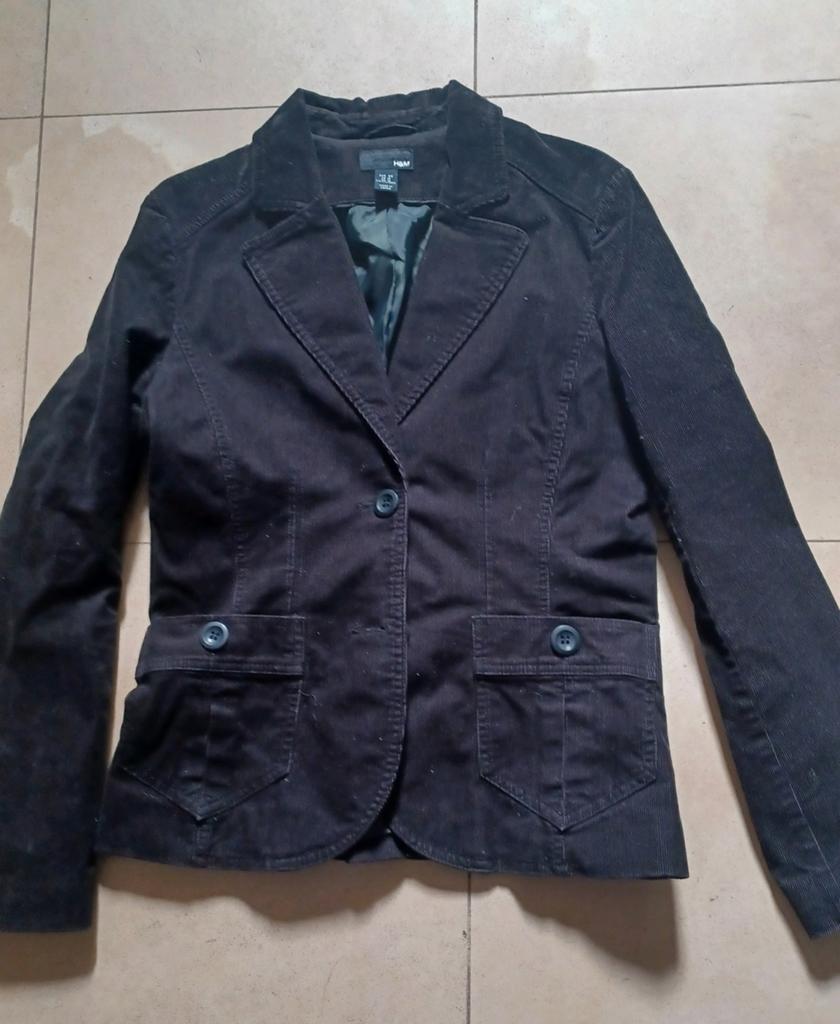 Blazers, H&M, Zwart, Maat 42/44 (L), Ophalen of Verzenden