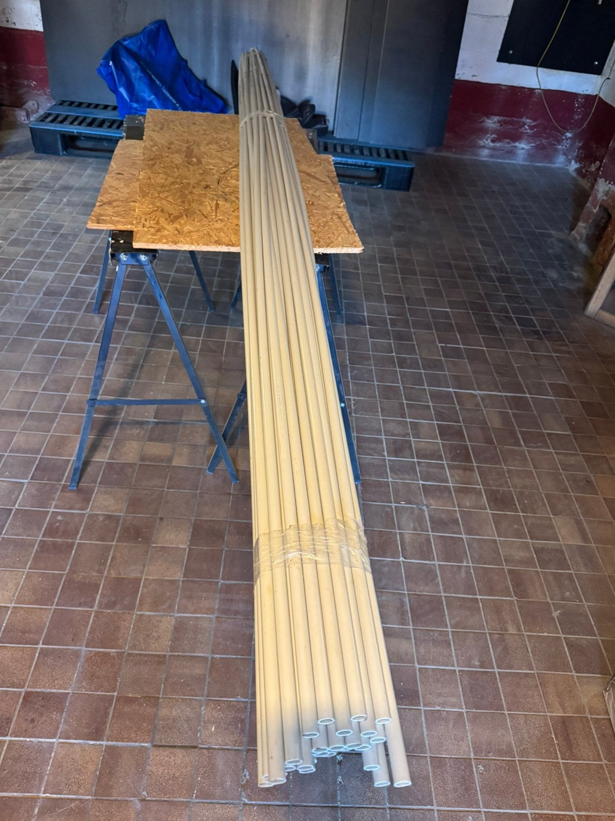 36 elektriciteitsbuizen 16 mm – 3 meter, Ophalen, Nieuw
