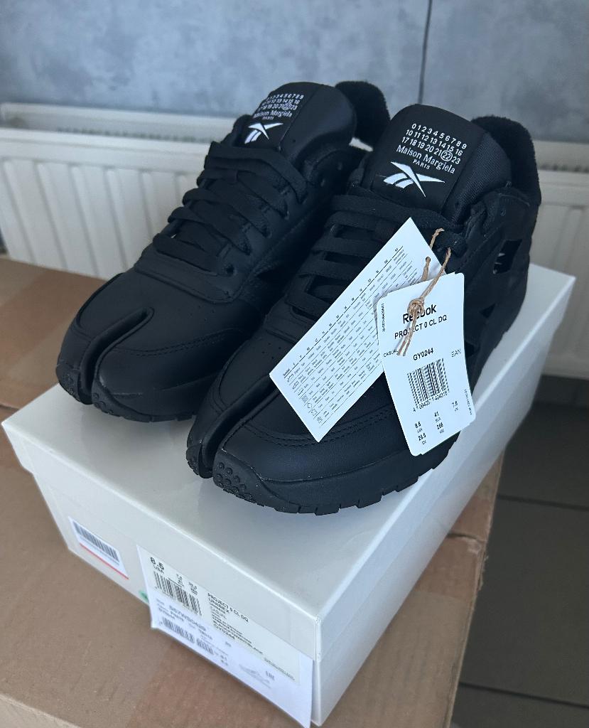 Maison Margiela tabi sneakers, black 41, Zwart, Maison Margiela, Nieuw, Ophalen of Verzenden