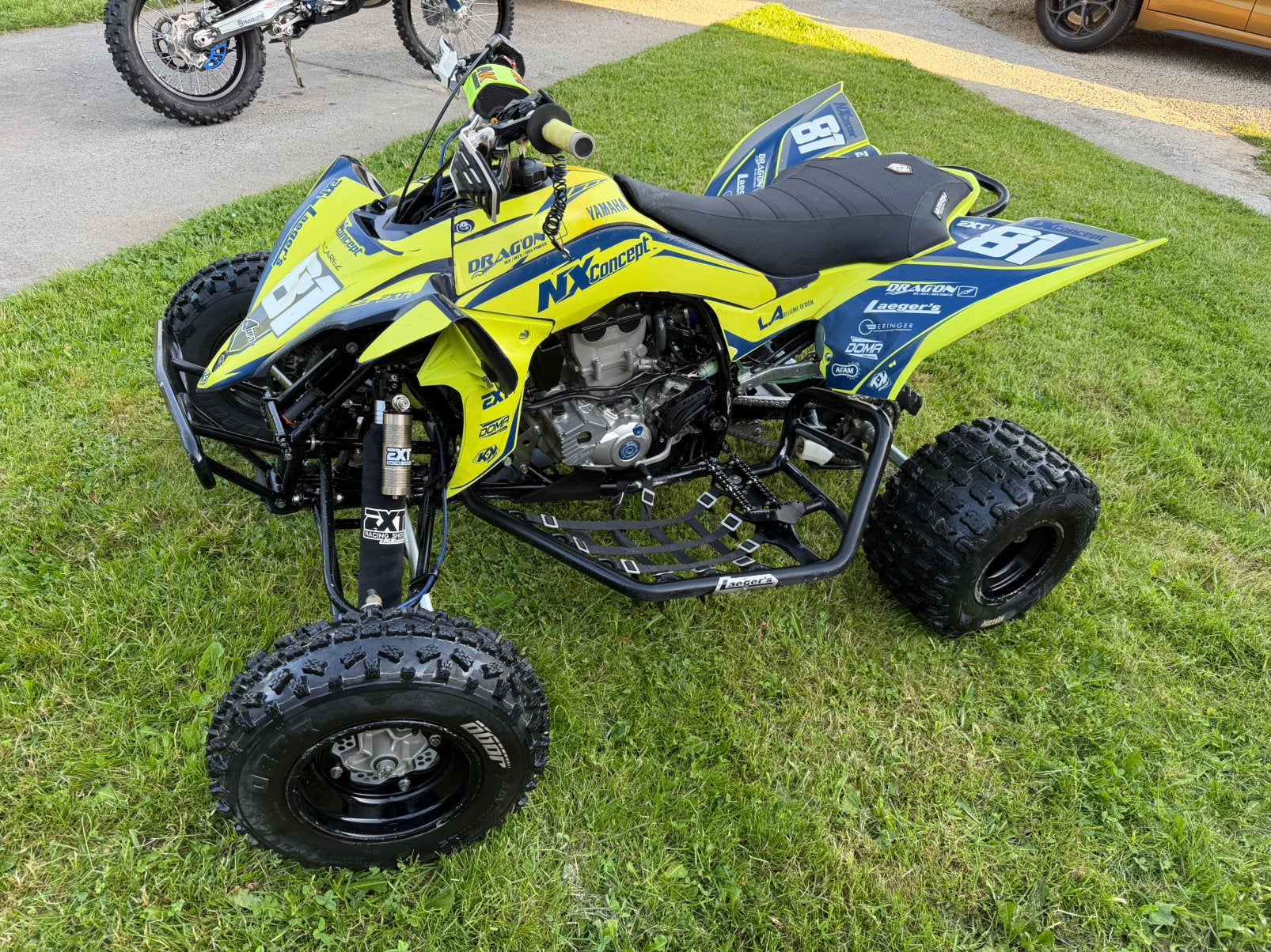 Handy racing yamaha 450 yfz-r, Motoren, Quads en Trikes, 11 kW of minder, 1 cilinder, Ophalen