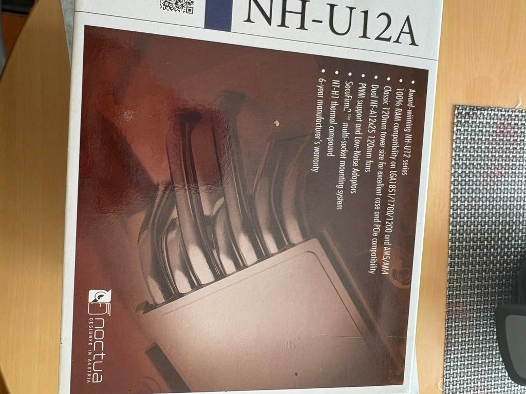 Noctua NH-U12A, Ophalen