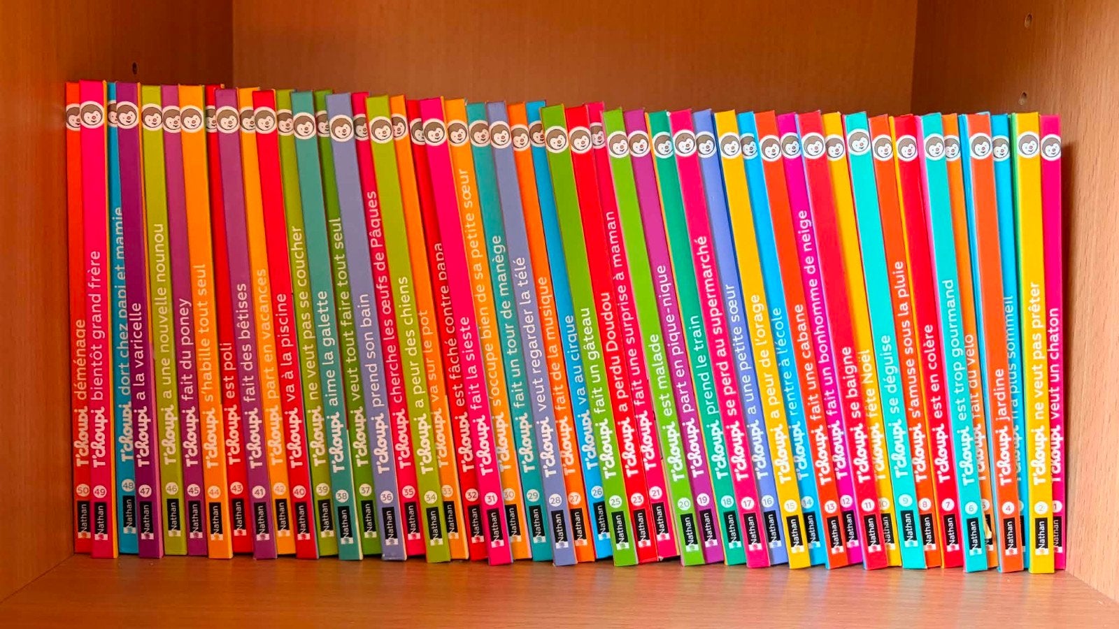 Collection de 87 livres enfant " T'Choupi ", Livres, Enlèvement ou Envoi