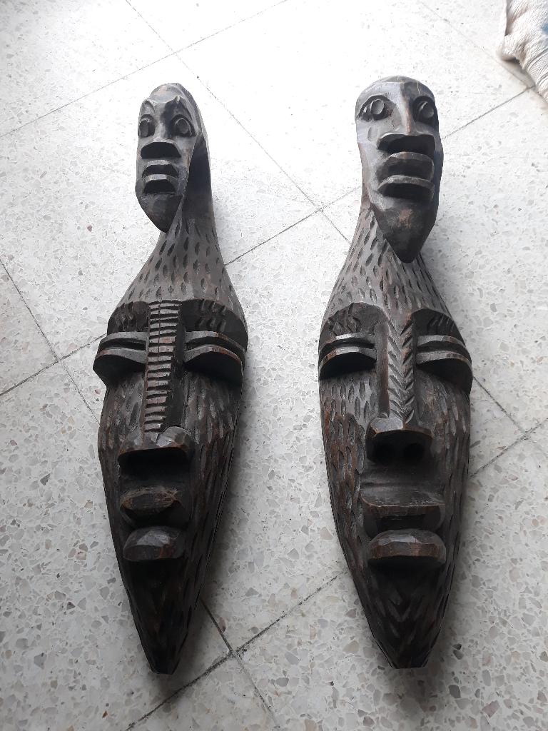 afrikaanse maskers matadi, Ophalen of Verzenden