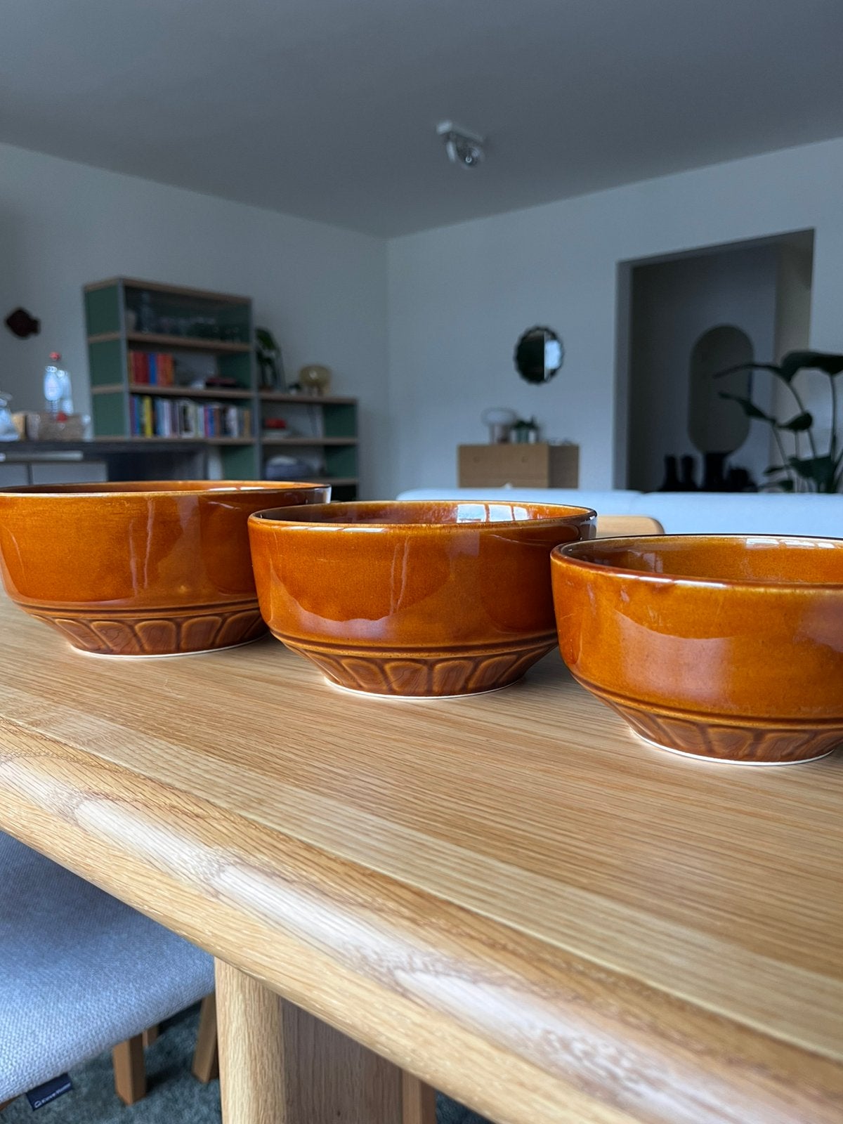 Vintage DDR keramieke schalen, Huis en Inrichting, Ophalen, Keramiek, Vintage, Zo goed als nieuw