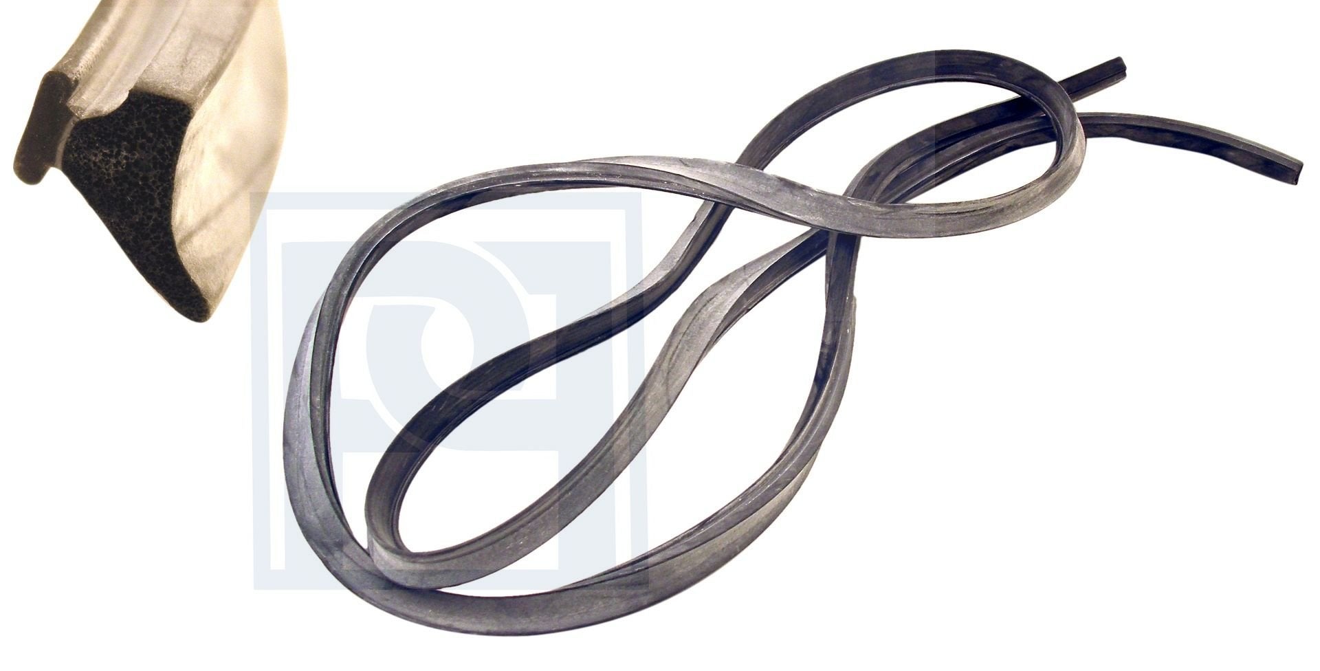 Volvo Rubber portier P1800 onderzijde links origineel model, Ophalen of Verzenden, Nieuw, Volvo