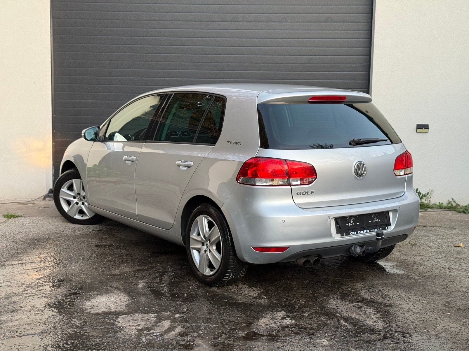 VOLKSWAGEN GOLF VI 1.4 TSI TEAM — 122 PK — EURO 5, Auto's, Euro 5, Stof, Zwart, Bedrijf