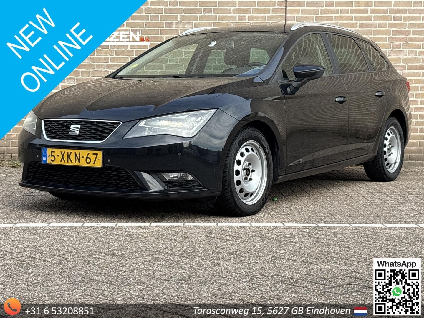 Seat Leon ST 1.6 TDI Style Business Ecomotive | Climate | Cr, Achat, Entreprise, Noir, Boîte manuelle