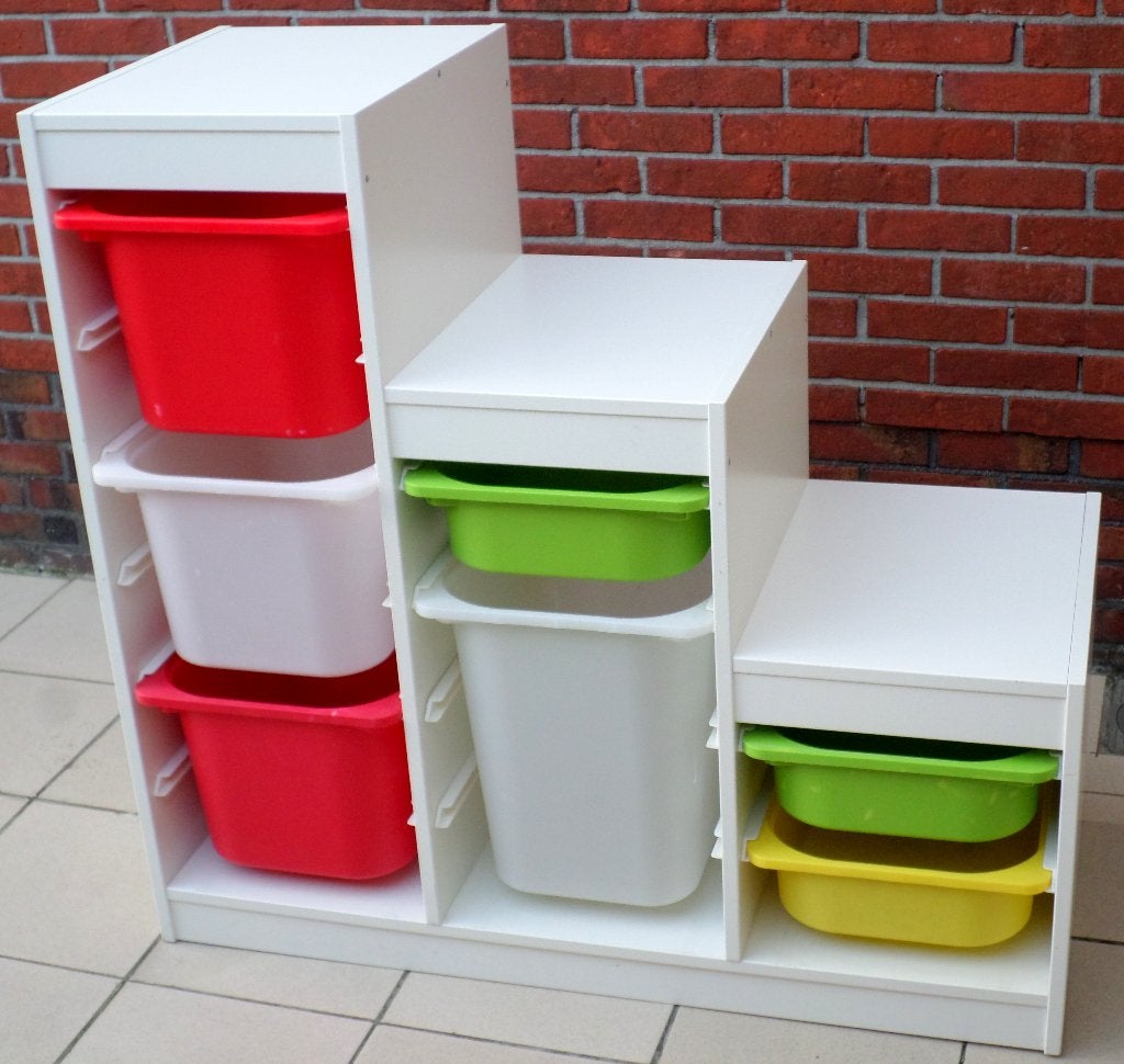 Opbergkast Trofast " Ikea", Ophalen, Zo goed als nieuw, Kast, Opstaande rand