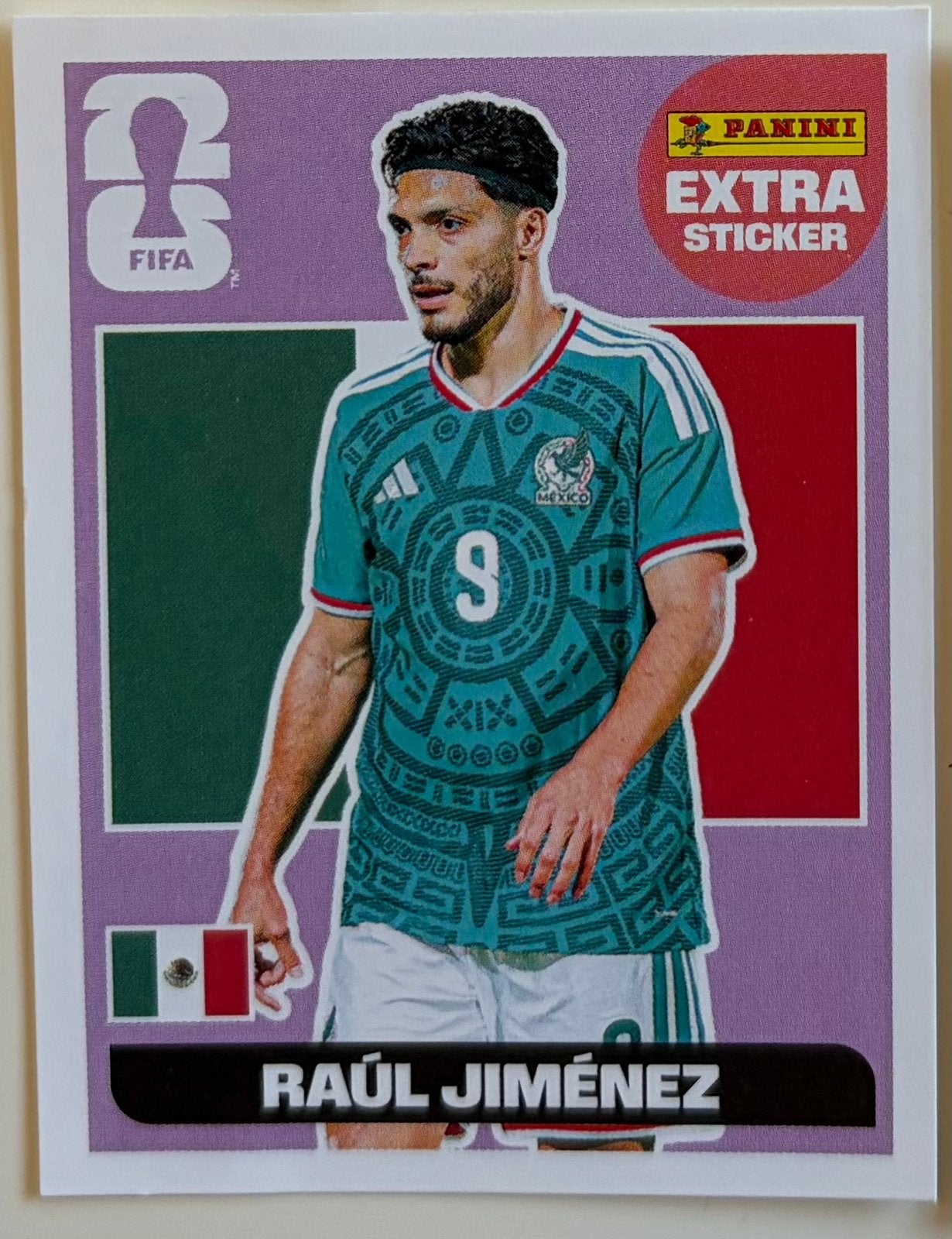 Extra Sticker Raúl Jiménez, Ophalen of Verzenden, Nieuw, Sticker