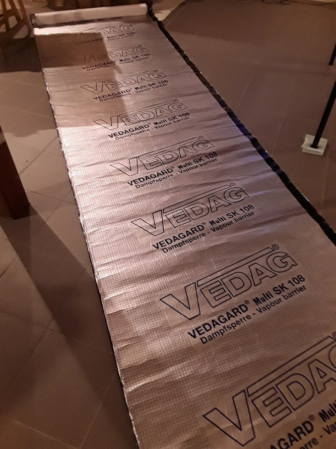 Dampscherm Vedagard Multi SK, koud-zelfklevend dampscherm, Doe-het-zelf en Bouw, Isolatie en Afdichting, Overige materialen, Nieuw