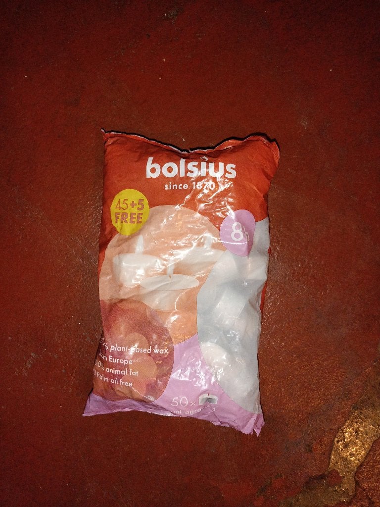 Theelichtjes gratis, Ophalen, Nieuw, Kaars