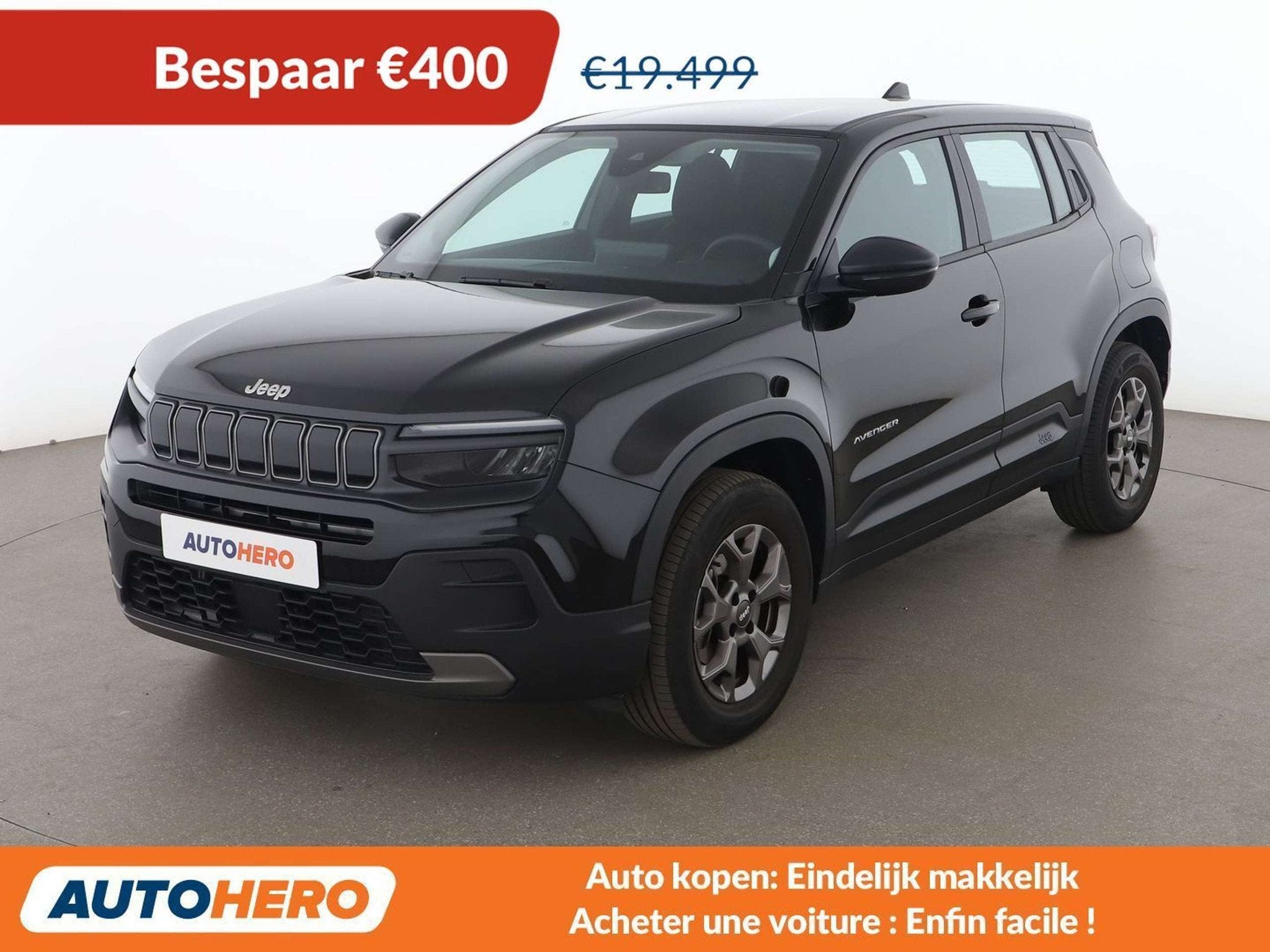 Jeep Avenger 1.2 T-GDI Longitude (bj 2024), Auto's, Voorwielaandrijving, Gebruikt, 1199 cc, Overige brandstoffen